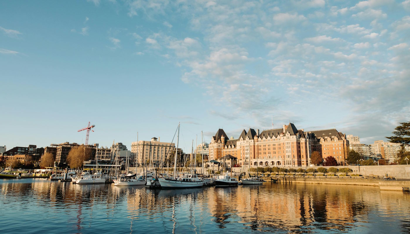 downtown Victoria harbour