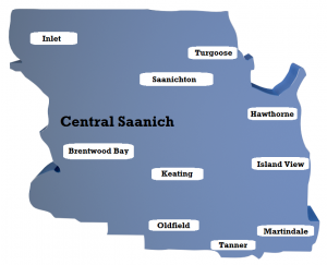 Central Saanich Neighbourhoods Map