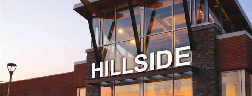 Hillside Mall sign