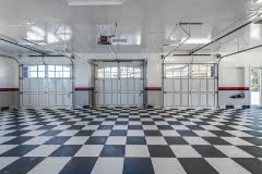 Tiled Garage Floor