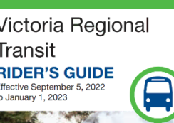 Featured image for article on the 2022 Victoria Regional Transit Bus Schedule