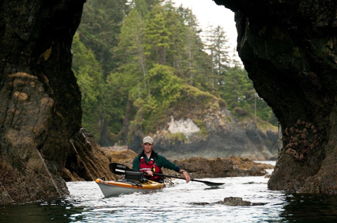 Kayaking in Victoria BC