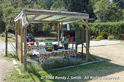 Metchosin BC Happy Valley Produce Stand