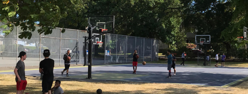 North Park basketball park