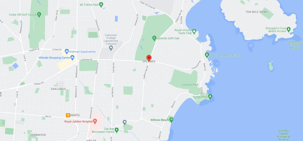 map of Esquimalt