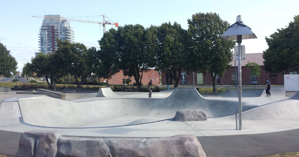 Skatepark in vic west