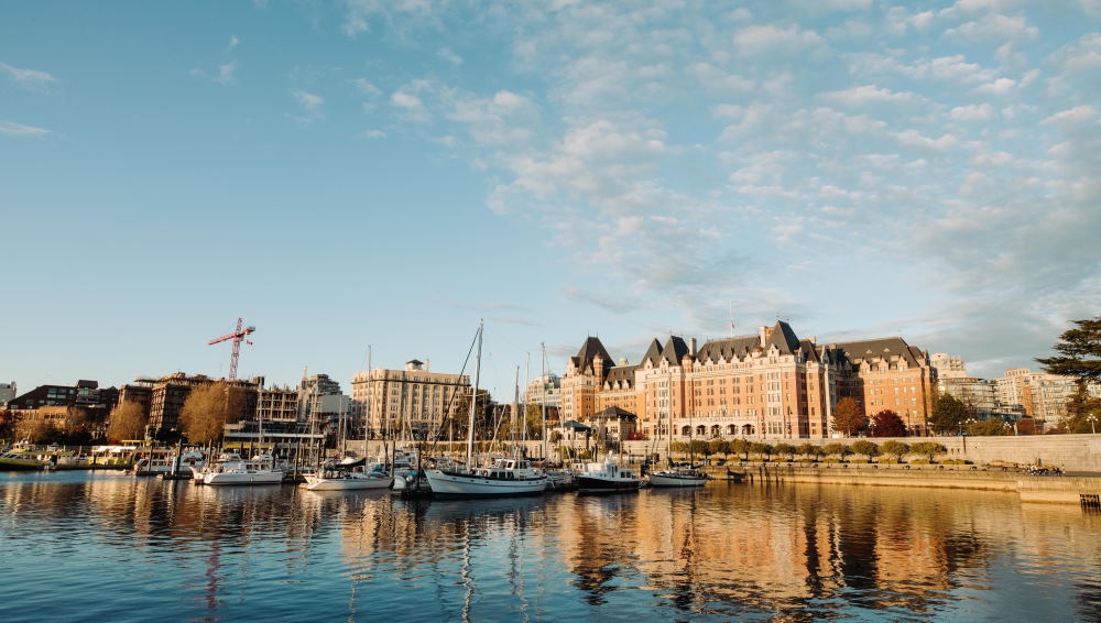 Victoria Inner Harbour and Empress Hotel