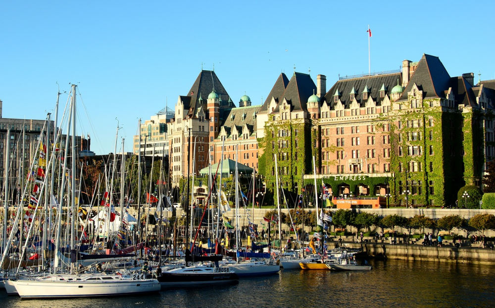 Empress Hotel in Victoria