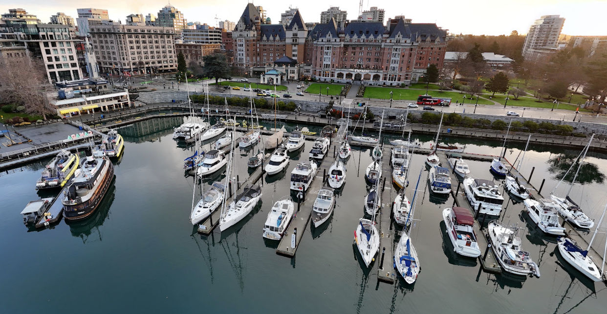 marina downtown Victoria