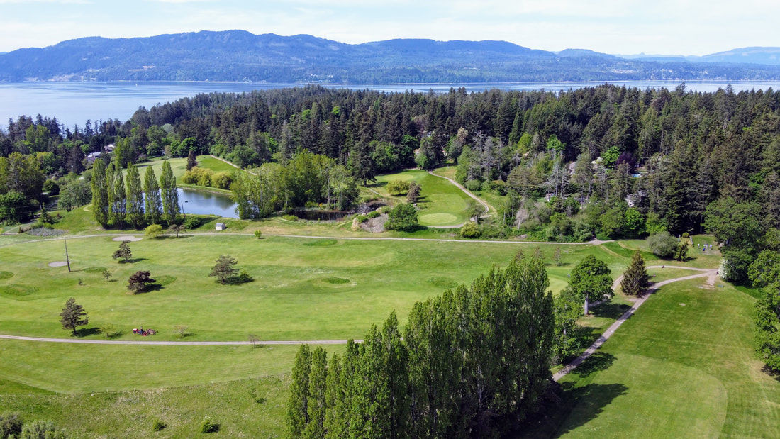 Ardmore Golf Course aerial view