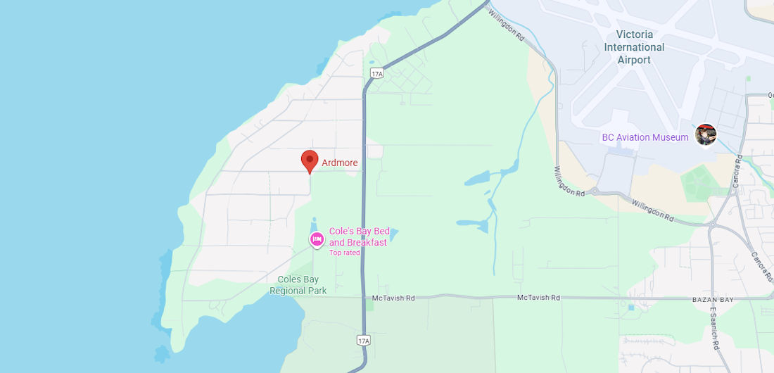 map of Ardmore